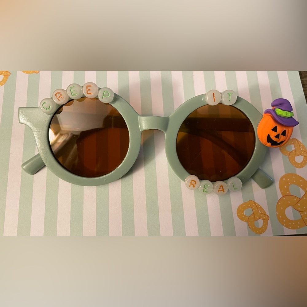Creep It Real- Handmade toddler/children’s sunglasses